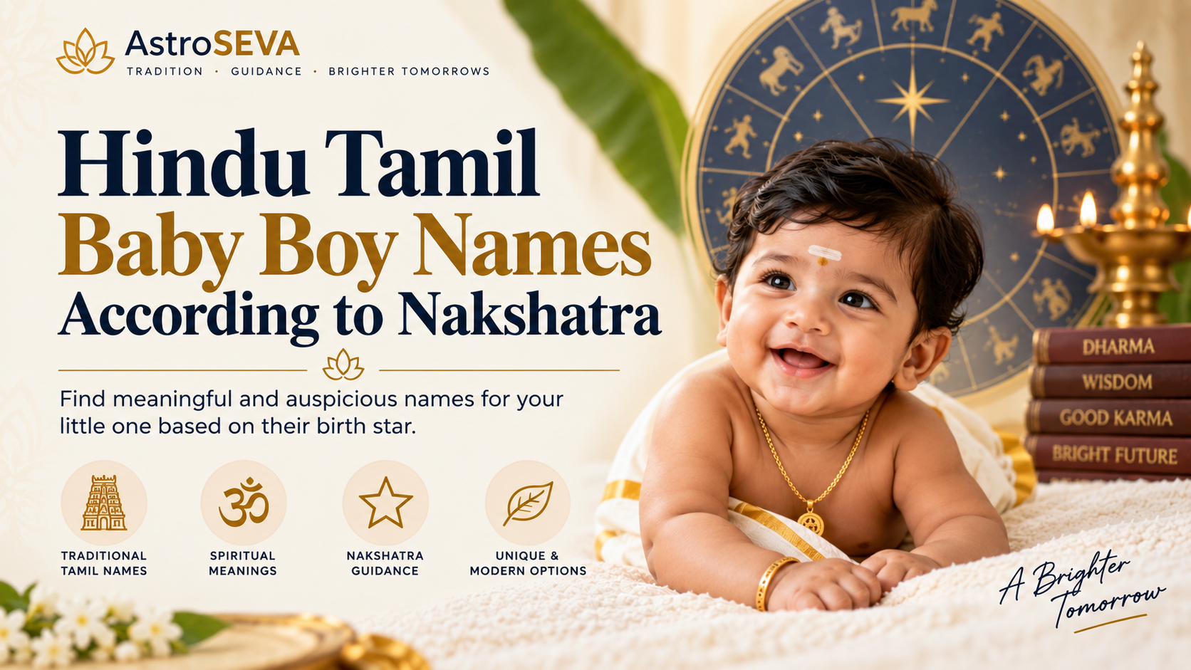 Hindu Tamil Baby Boy Names according to Nakshatra